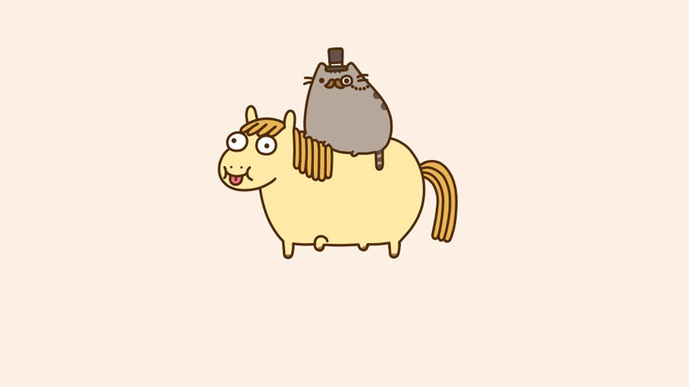 Cute Pusheen Screen Wallpapers