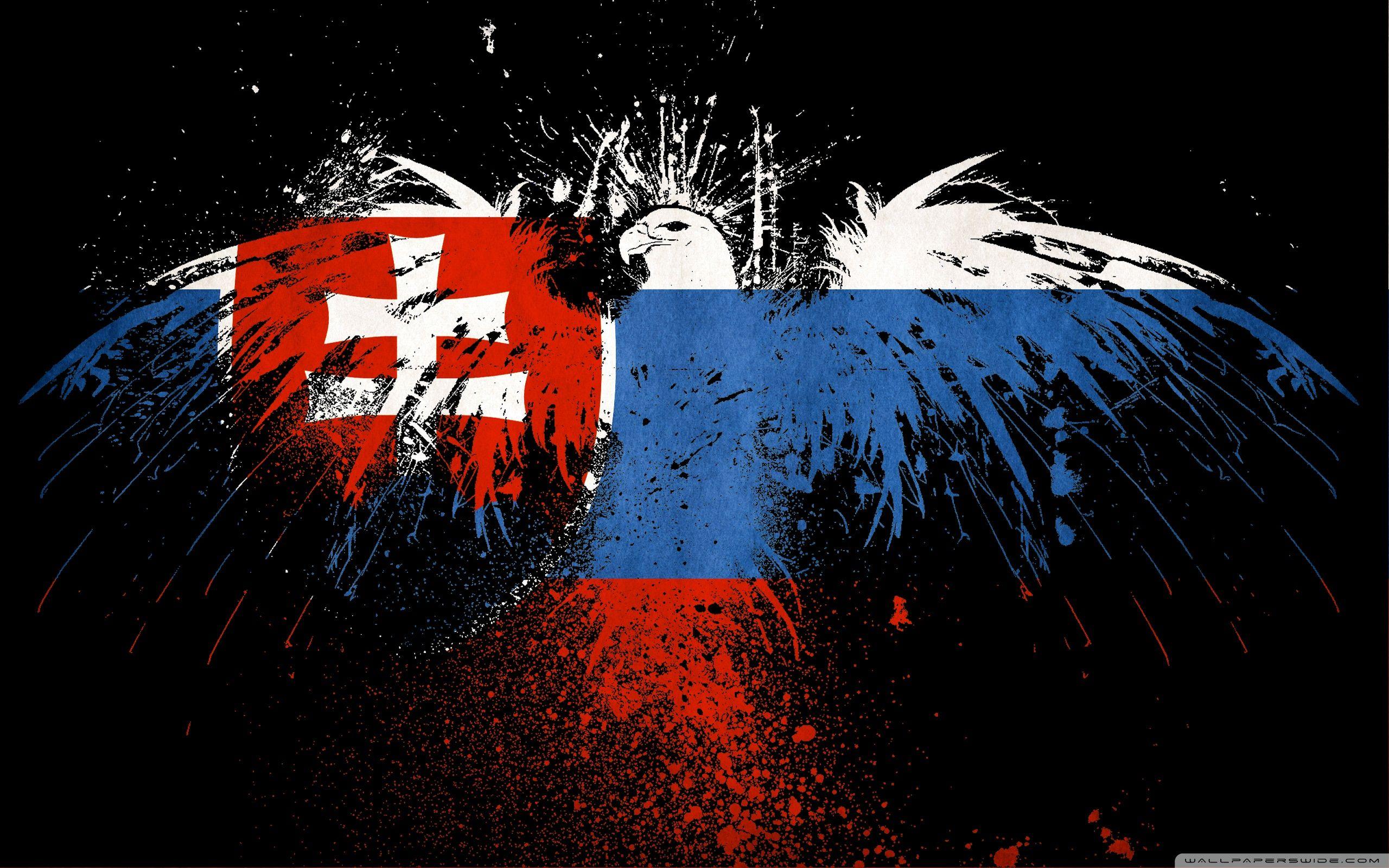 2560x1600 Grunge Flag Of Slovakia ❤ 4K HD Desktop Wallpaper for 4K Ultra HD