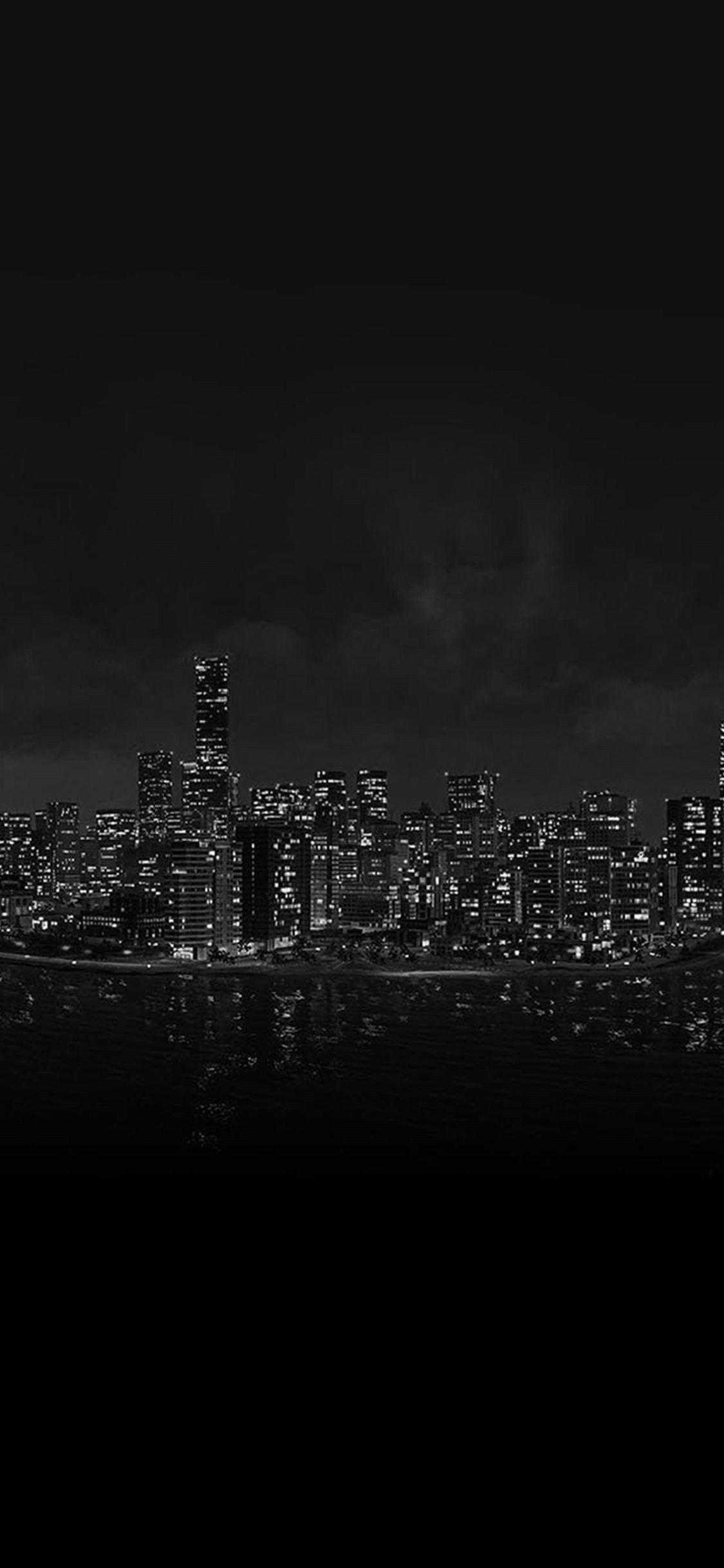 1125x2436 Black iPhone Background Fresh The Night Wallpaper