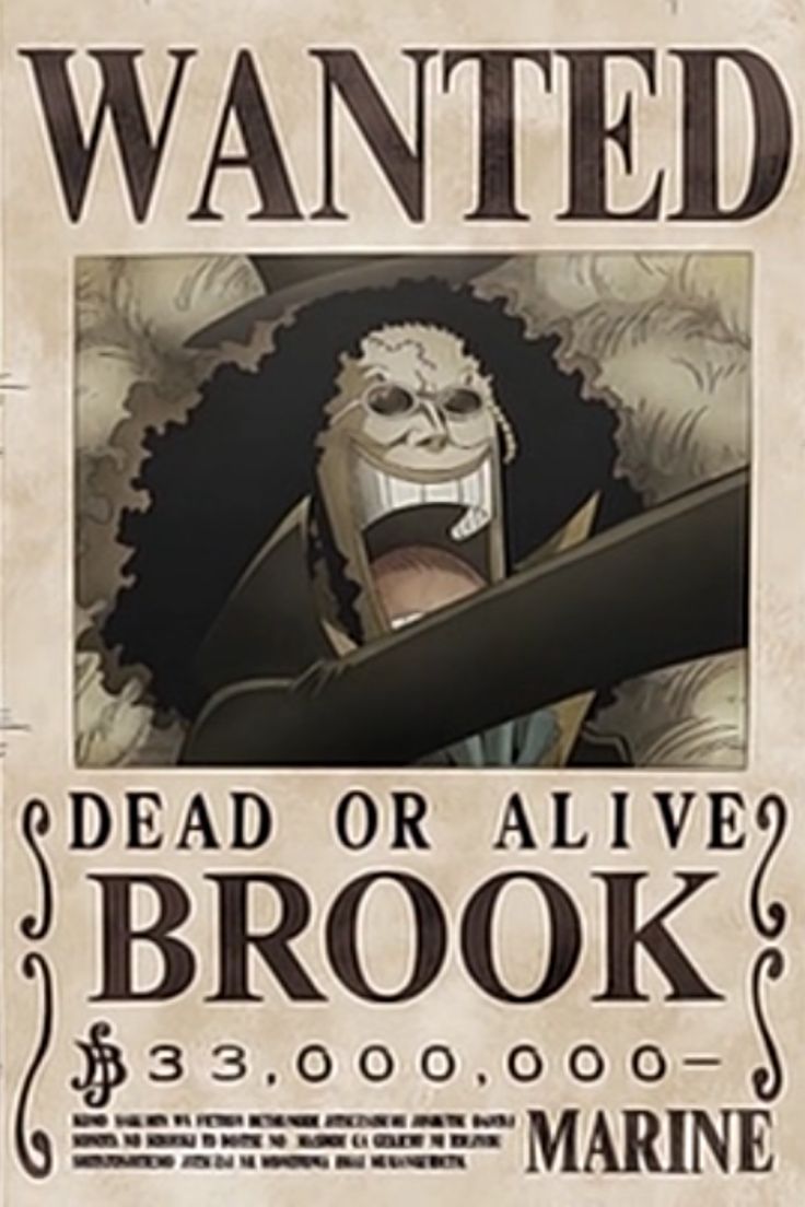 Brook Wanted Poster Wallpapers - Top Free Brook Wanted Poster ...