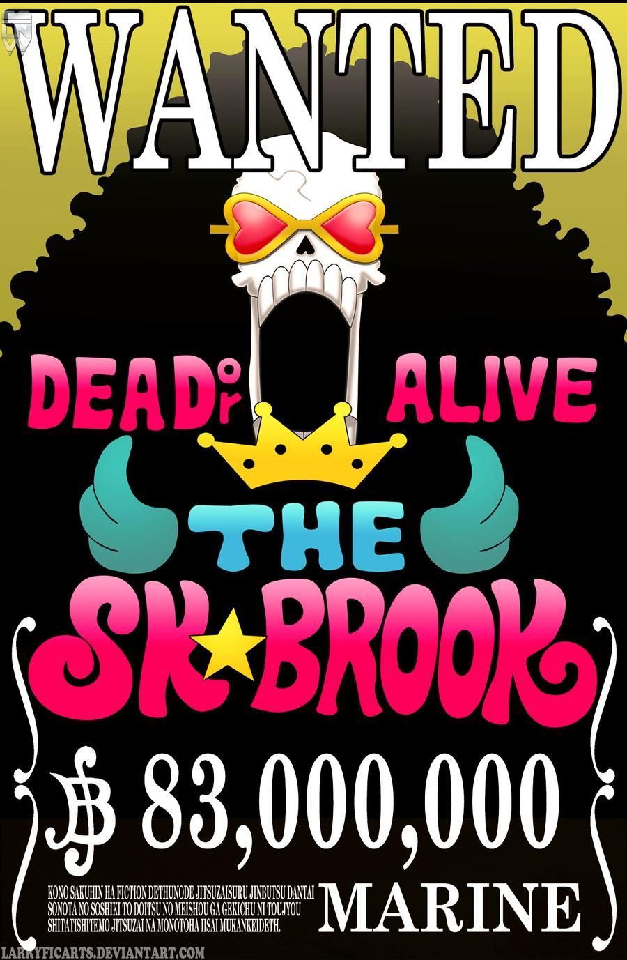 900x1377 Brook Wanted Poster
