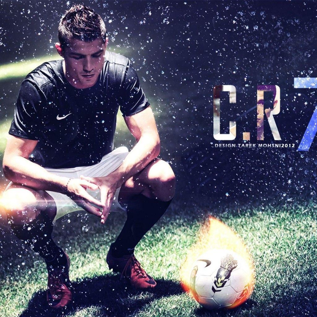 1024x1024 Cristiano Ronaldo Footballer #iPad