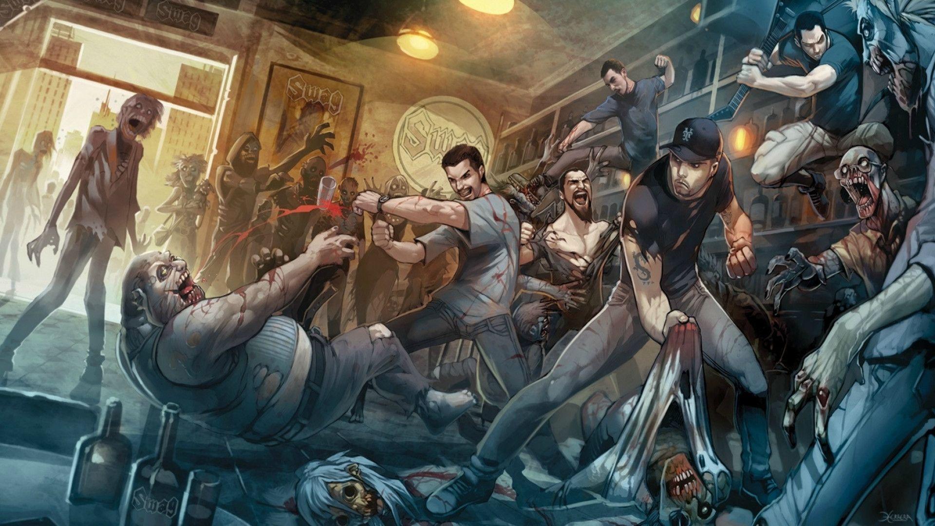 1920x1080 Zombie Apocalypse Wallpaper