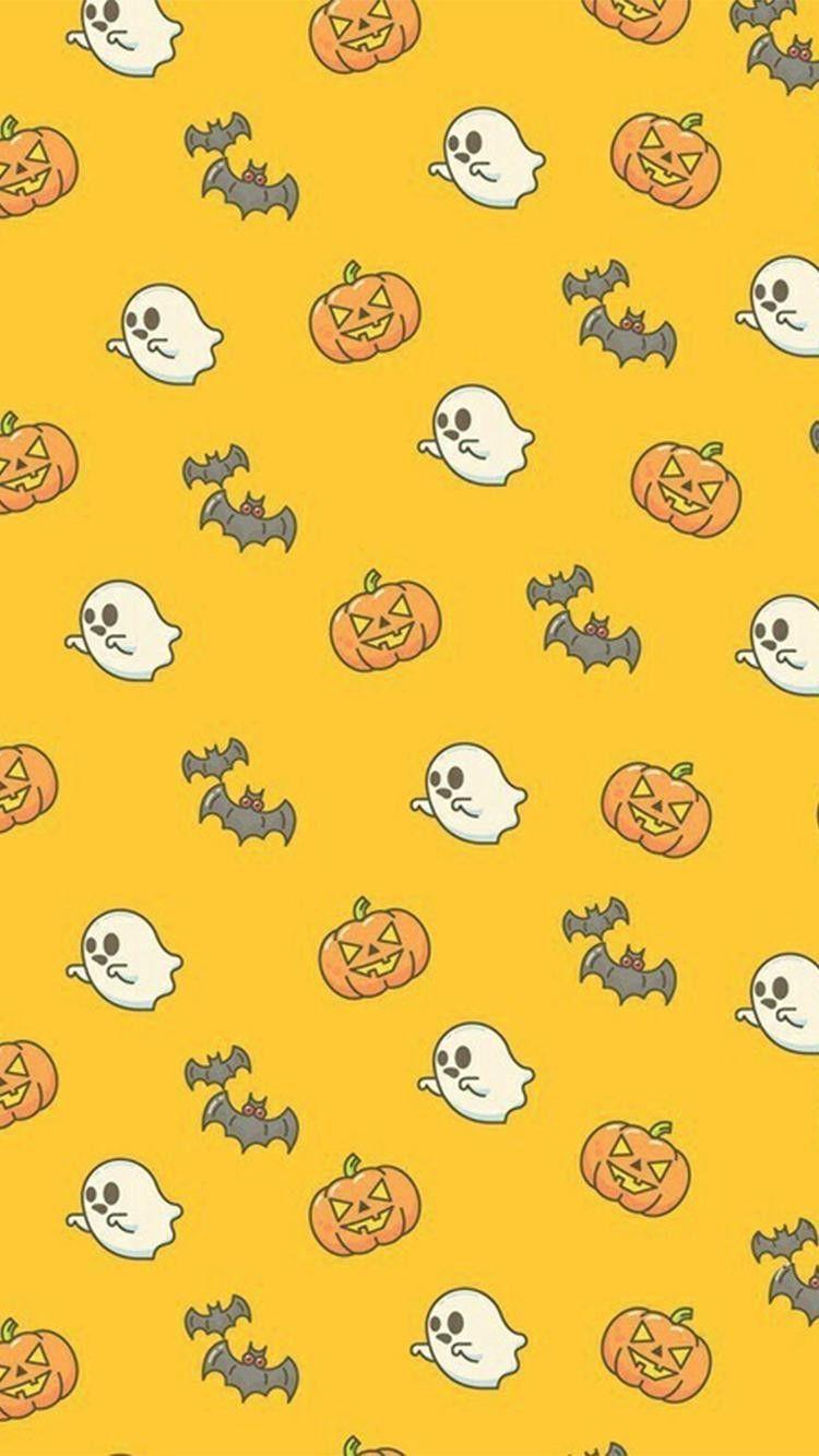 Cute Halloween Iphone Wallpapers - Top Free Cute Halloween Iphone  Backgrounds - Wallpaperaccess