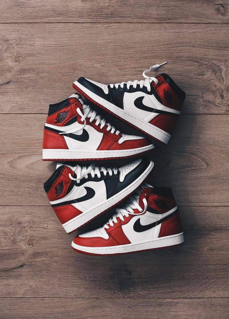 920x1280 Download Two Pairs Of Nike Air Jordan 1