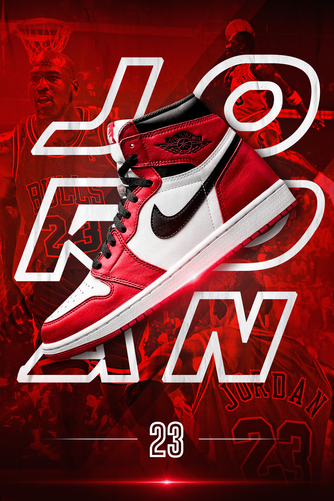 1134x1701 Jordan 1 Retro High - Behance