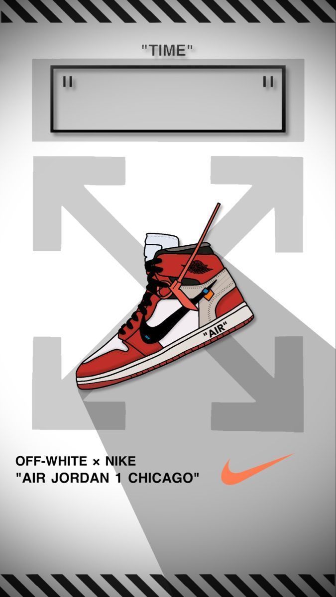 675x1200 nike air jordan 1 chicago wallpaper