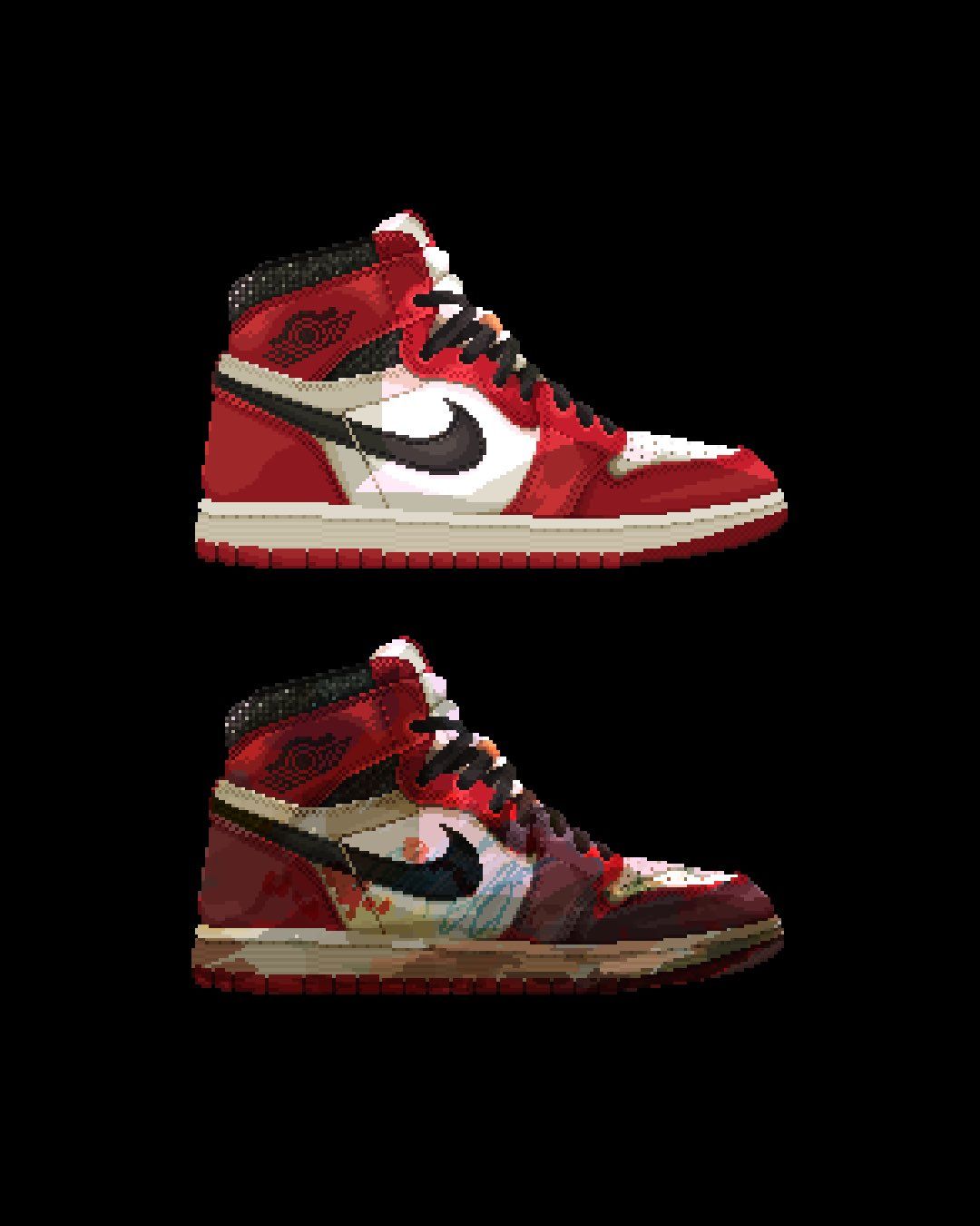 1080x1350 Jordan 1 Retro High OG Chicago Lost