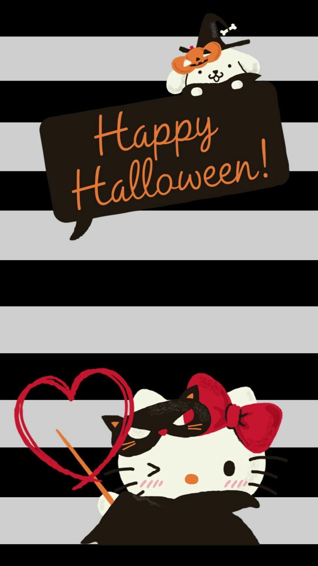 Halloween Hello Kitty iPhone Wallpapers - Top Free Halloween Hello