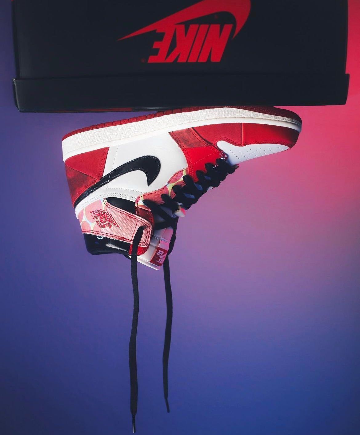 1170x1413 Spider Man Air Jordan 1 Rel