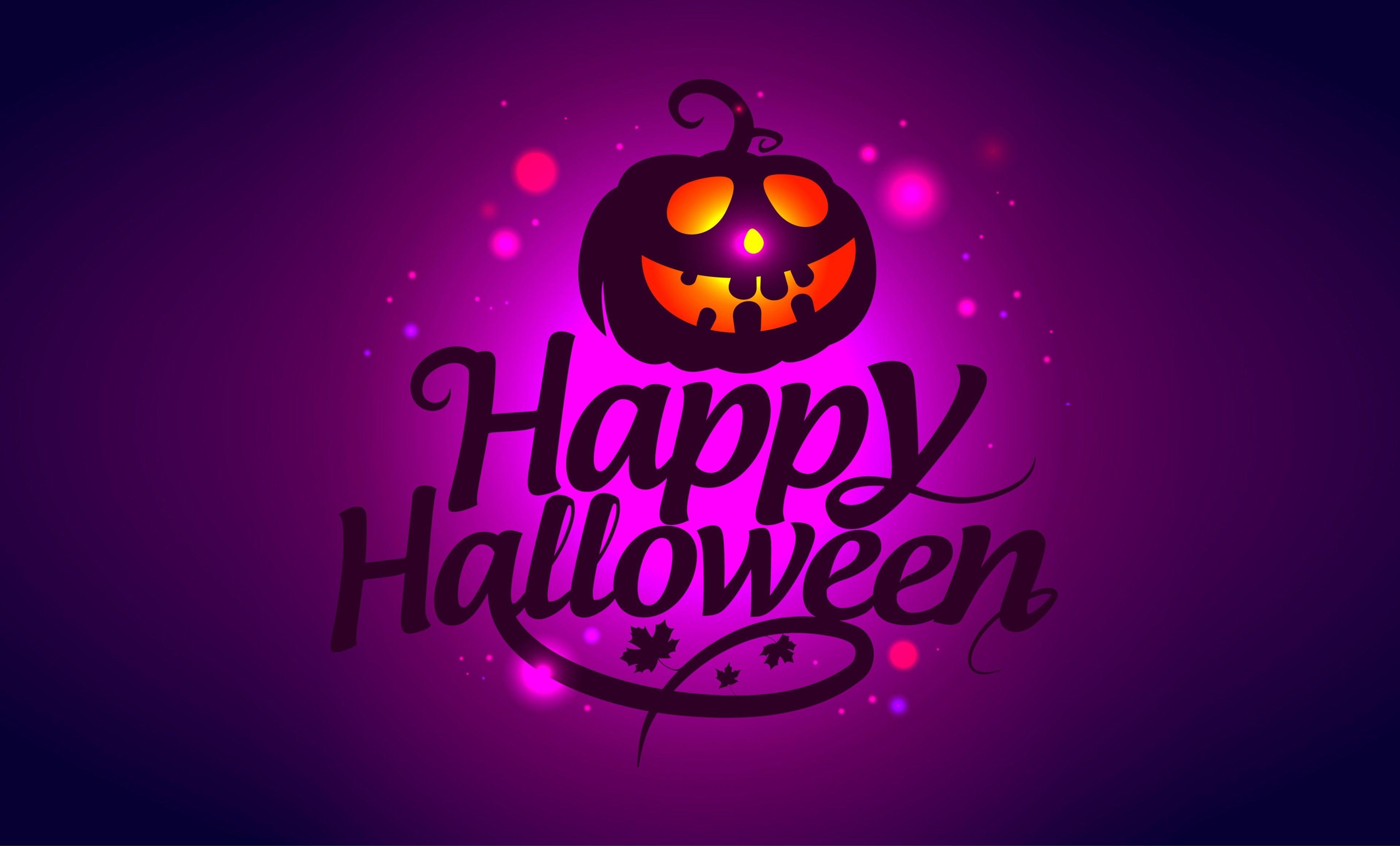 Happy Halloween 3D Desktop Wallpaper