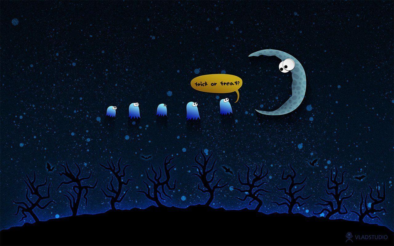 1280x800 Funny Halloween Wallpaper HD free download