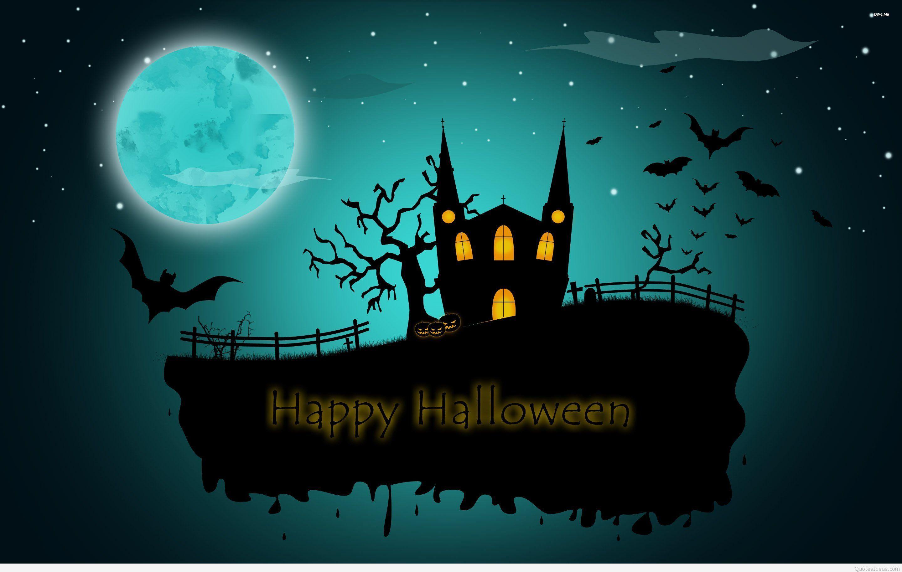 2880x1827 iPhone Halloween Cartoon Wallpaper