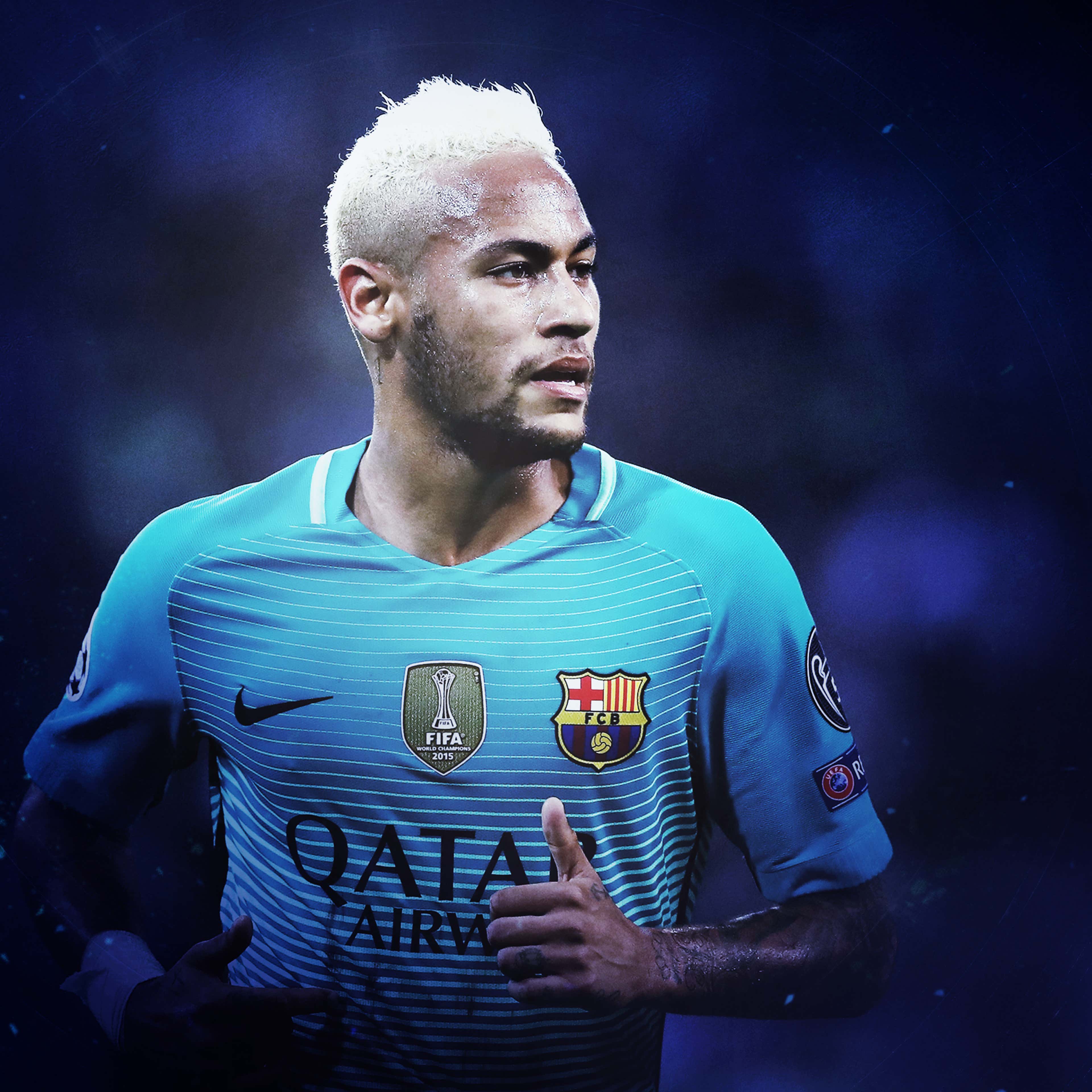 3840x3840 NEYMAR. Barcelona & Brazil