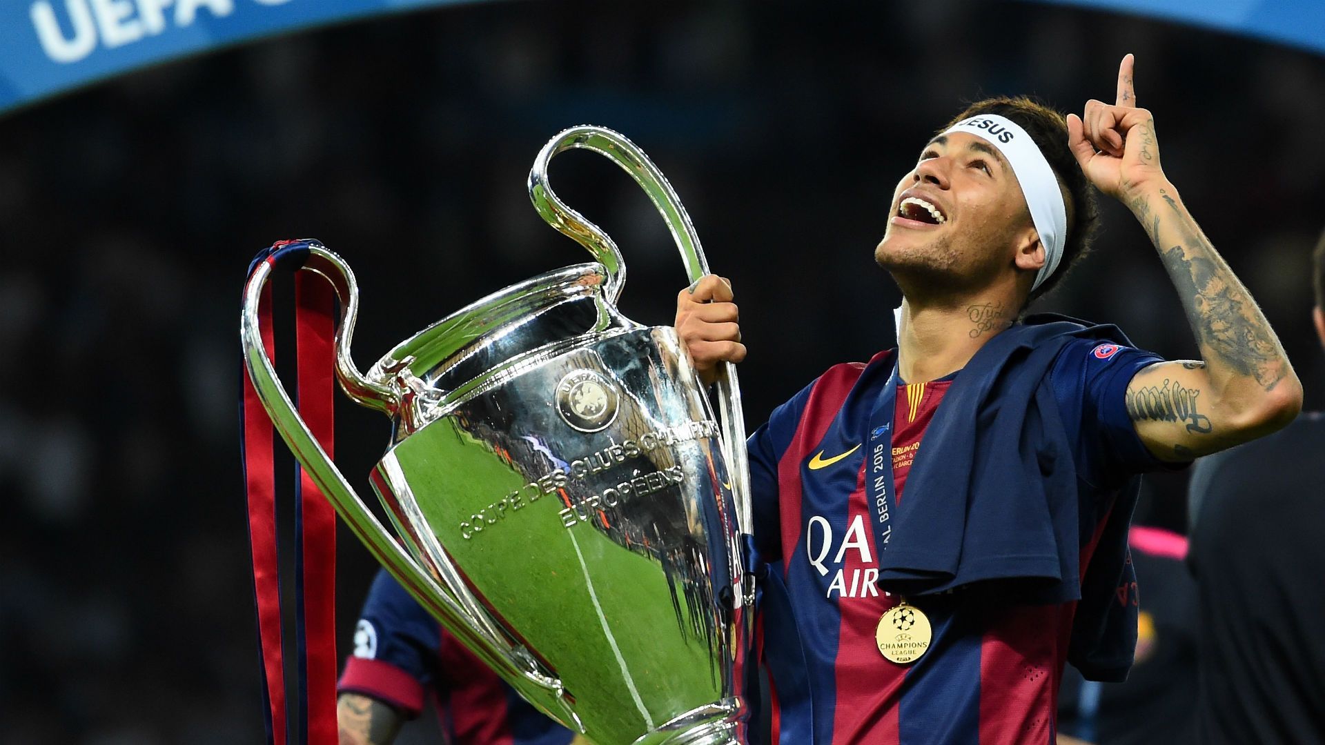 1920x1080 Neymar Champions League Wallpaper