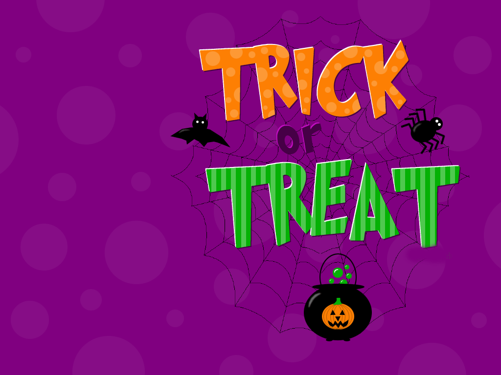 1024x768 Free Halloween Wallpaper blog: Trick Or Treat