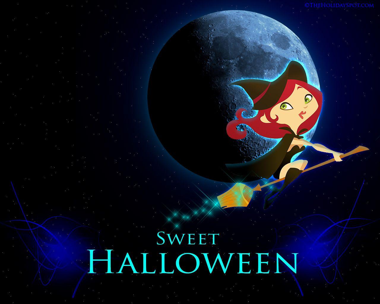 1280x1024 Beautiful Halloween Wallpaper for Desktop