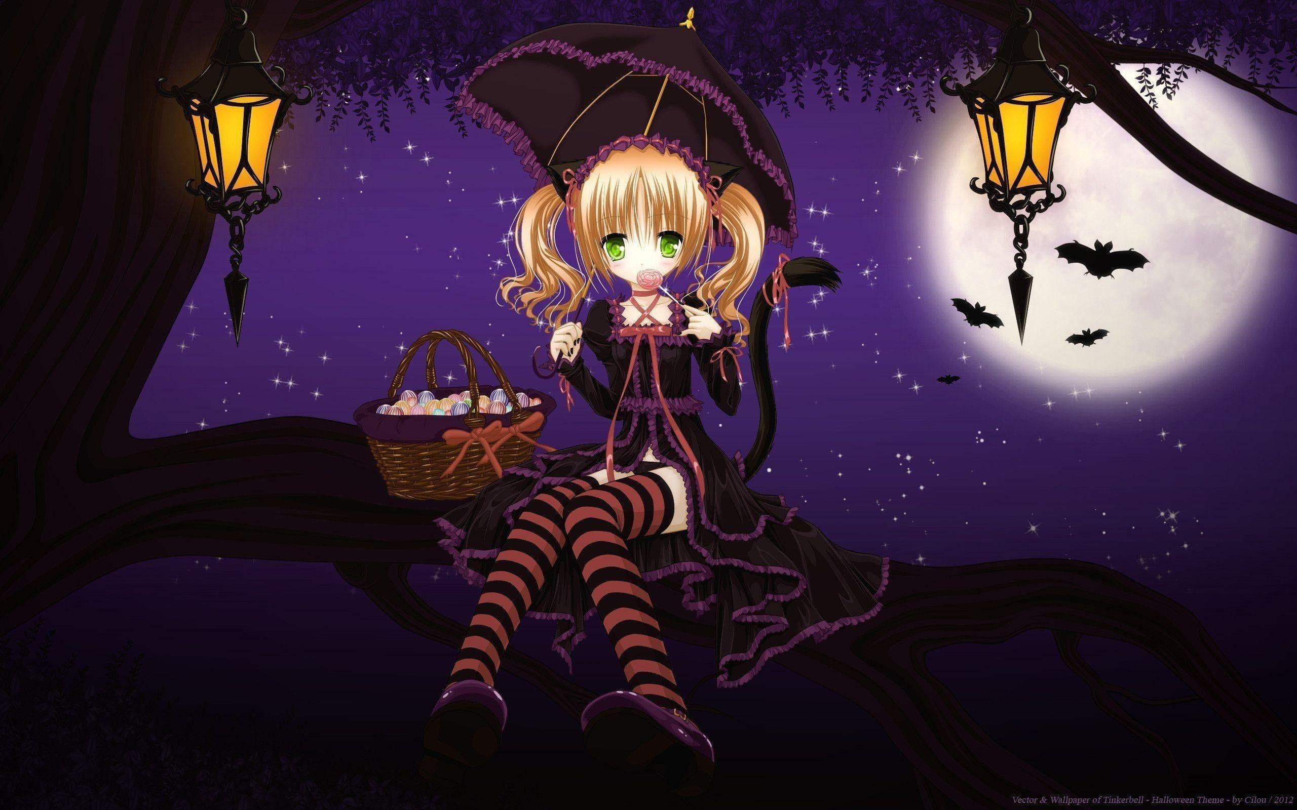 2560x1600 Cute Halloween Desktop Wallpaper background picture