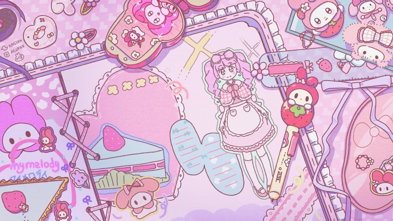 1280x720 Hello kitty wallpaper HD