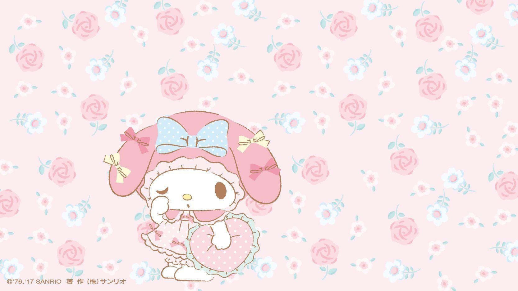 1667x938 My Melody PC Wallpaper