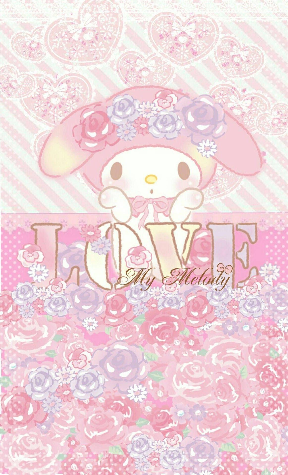 1163x1920 Download Love My Melody Background