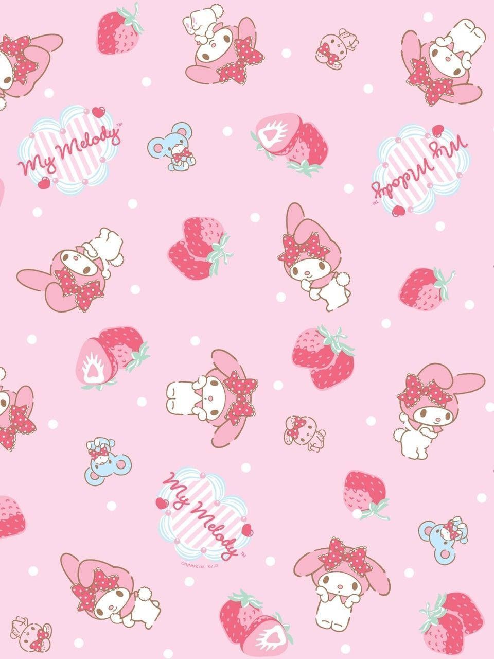 960x1280 Download My Melody For Y2k Wallpaper