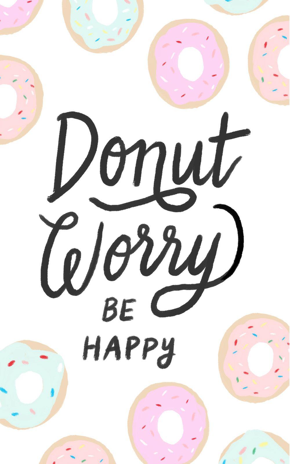 1000x1600 Donut Wallpaper