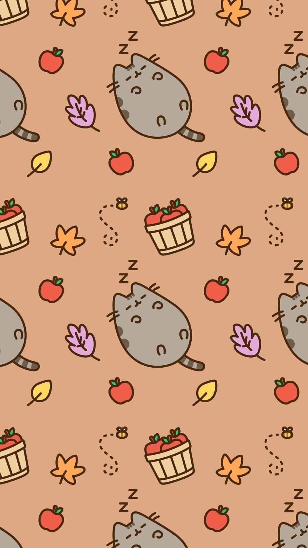 1080x1920 Pusheen. Pusheen, Kawaii