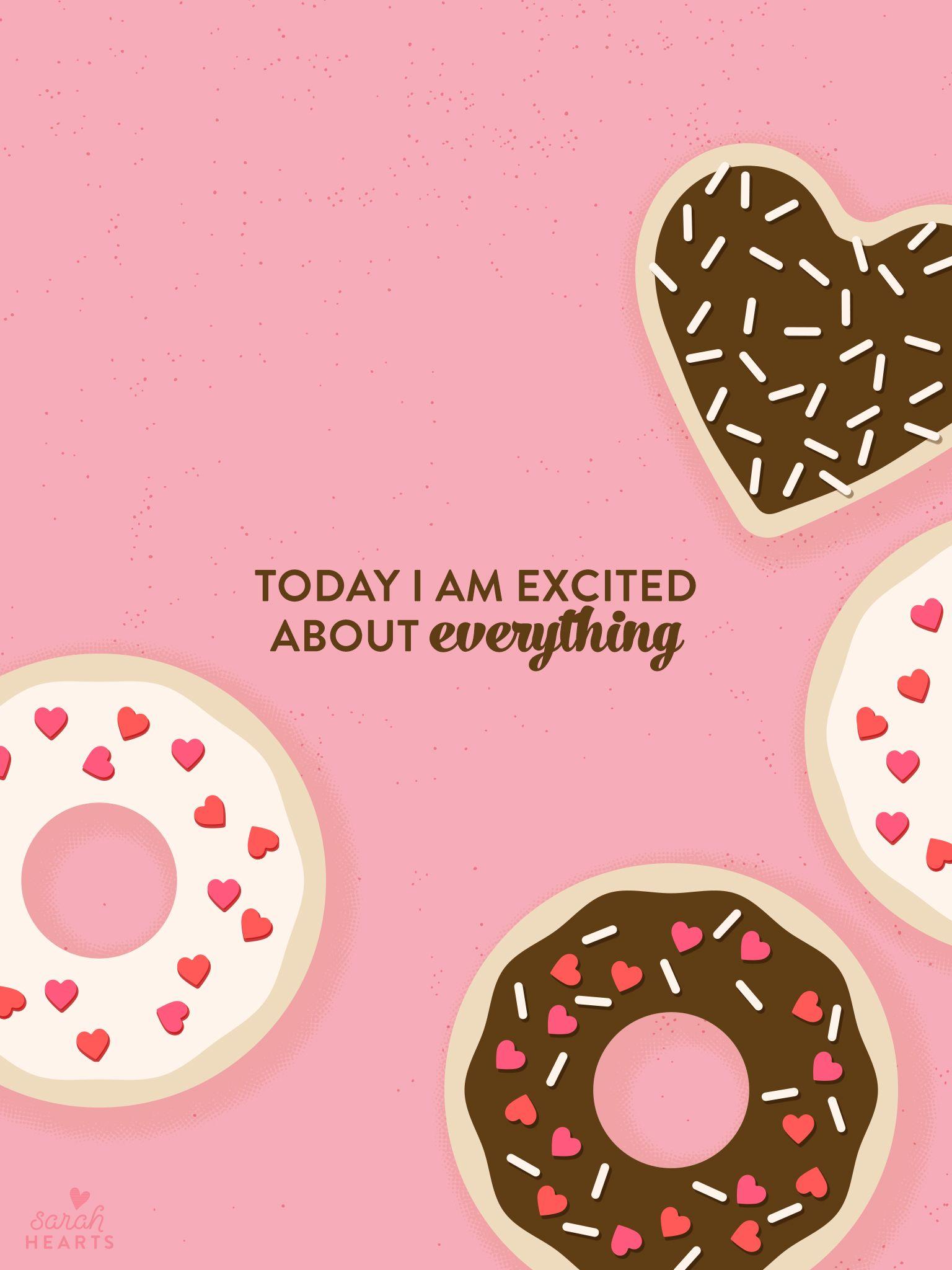 1536x2048 Cute Donut Wallpaper (image in Collection)