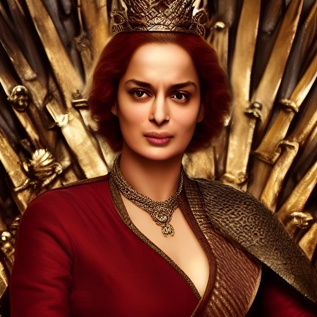 1024x1024 Atul Mishra on X: Kangana as Cersei