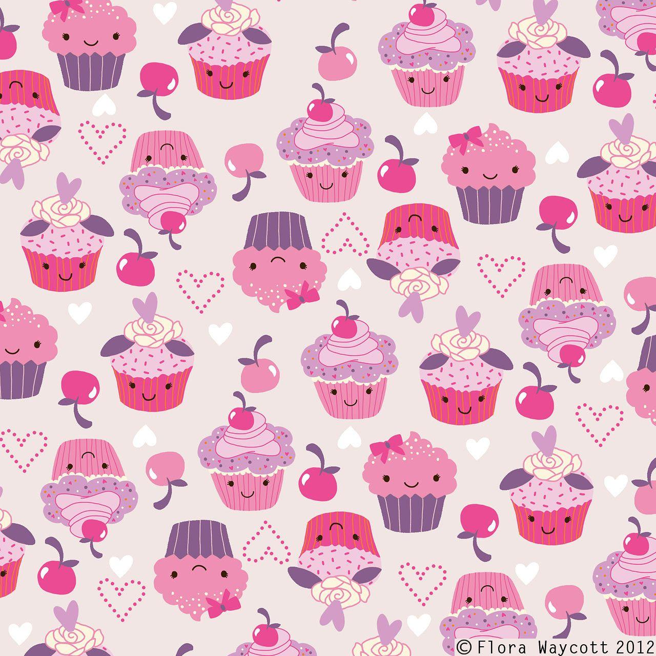 1280x1280 cupcakes pattern shared by ♡lovehoneybunch♡