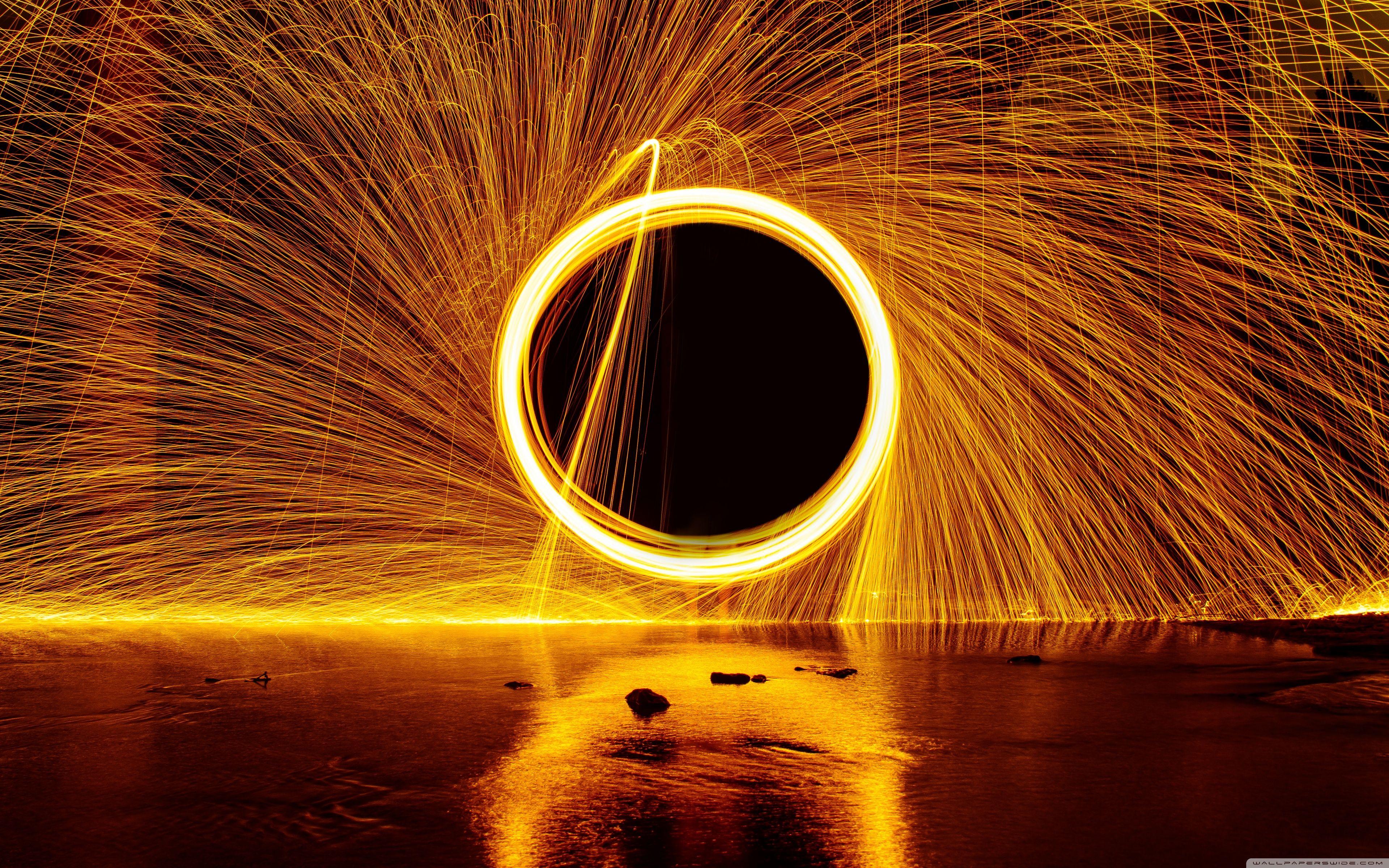 3840x2400 Ring of Fire ❤ 4K HD Desktop Wallpaper for 4K Ultra HD TV