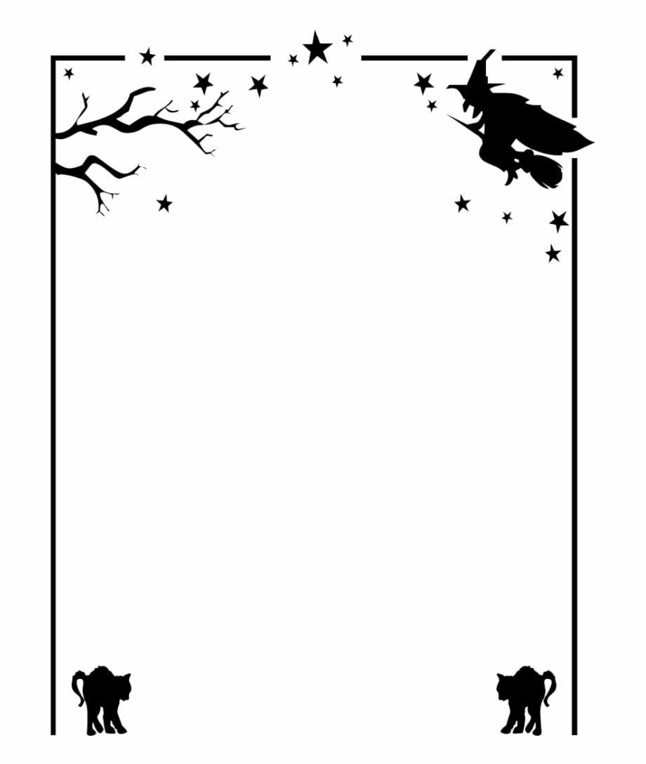 920x1088 Halloween Border Vector Free Png Download Image