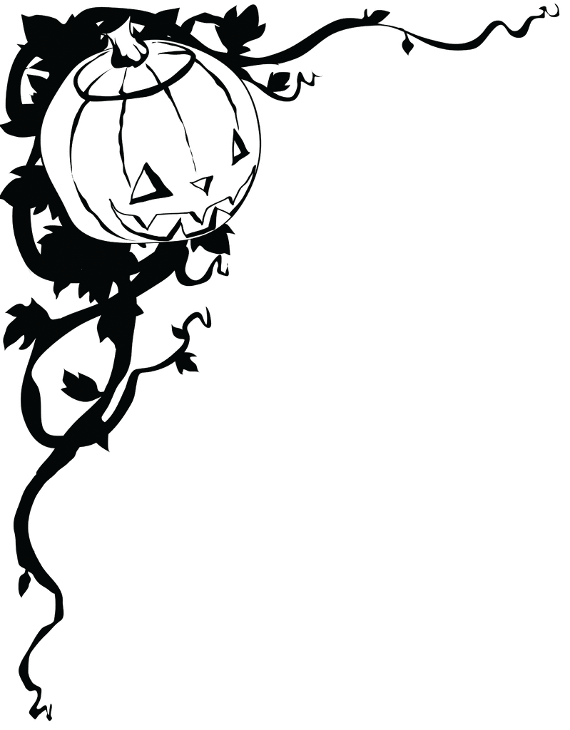 799x1024 Halloween Border