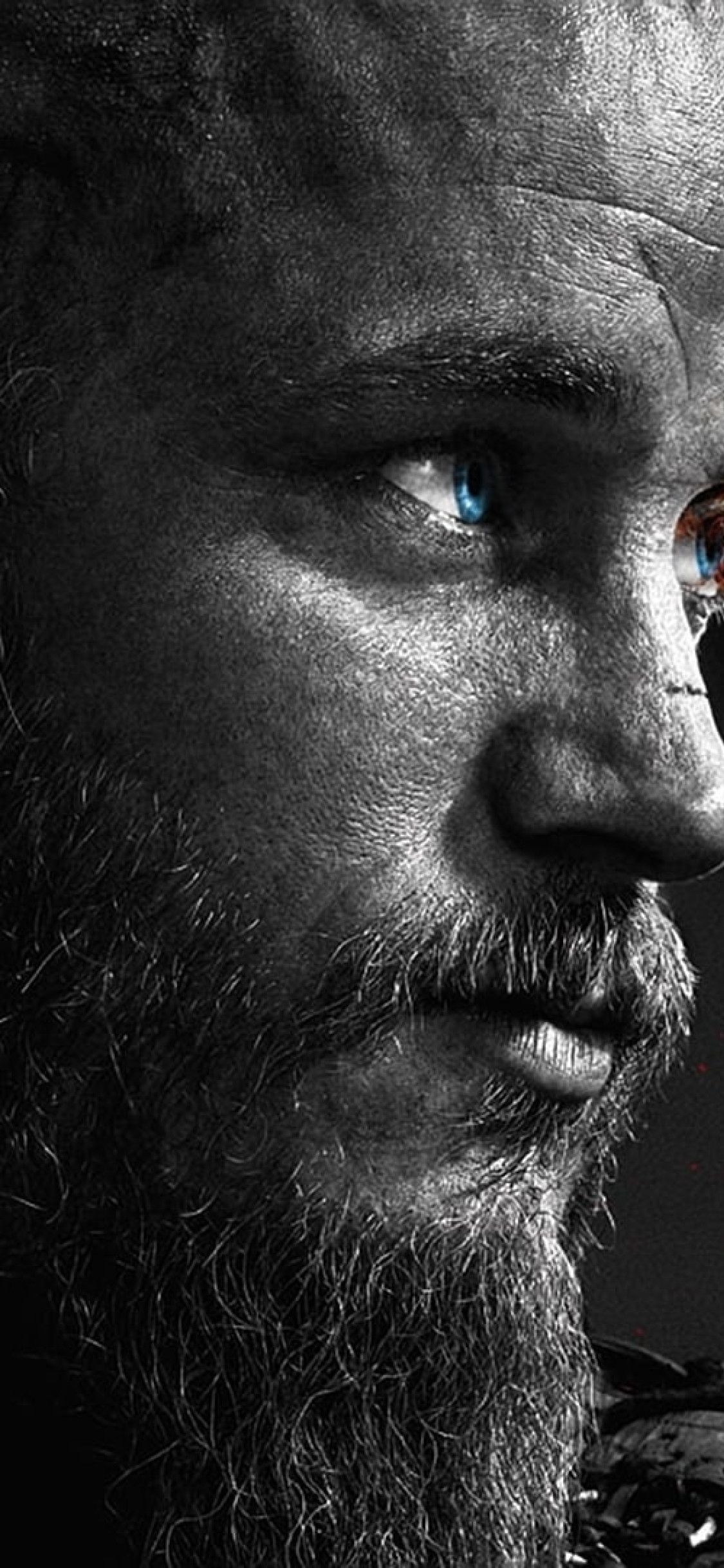 1125x2436 Ragnar Lothbrok 4k iPhone 12 Wallpaper