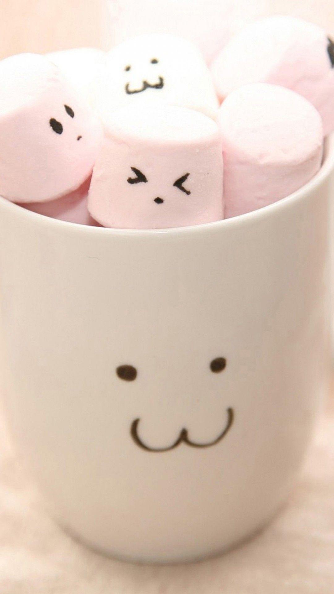 Kawaii Marshmallows Wallpapers Top Free Kawaii Marshmallows Backgrounds Wallpaperaccess