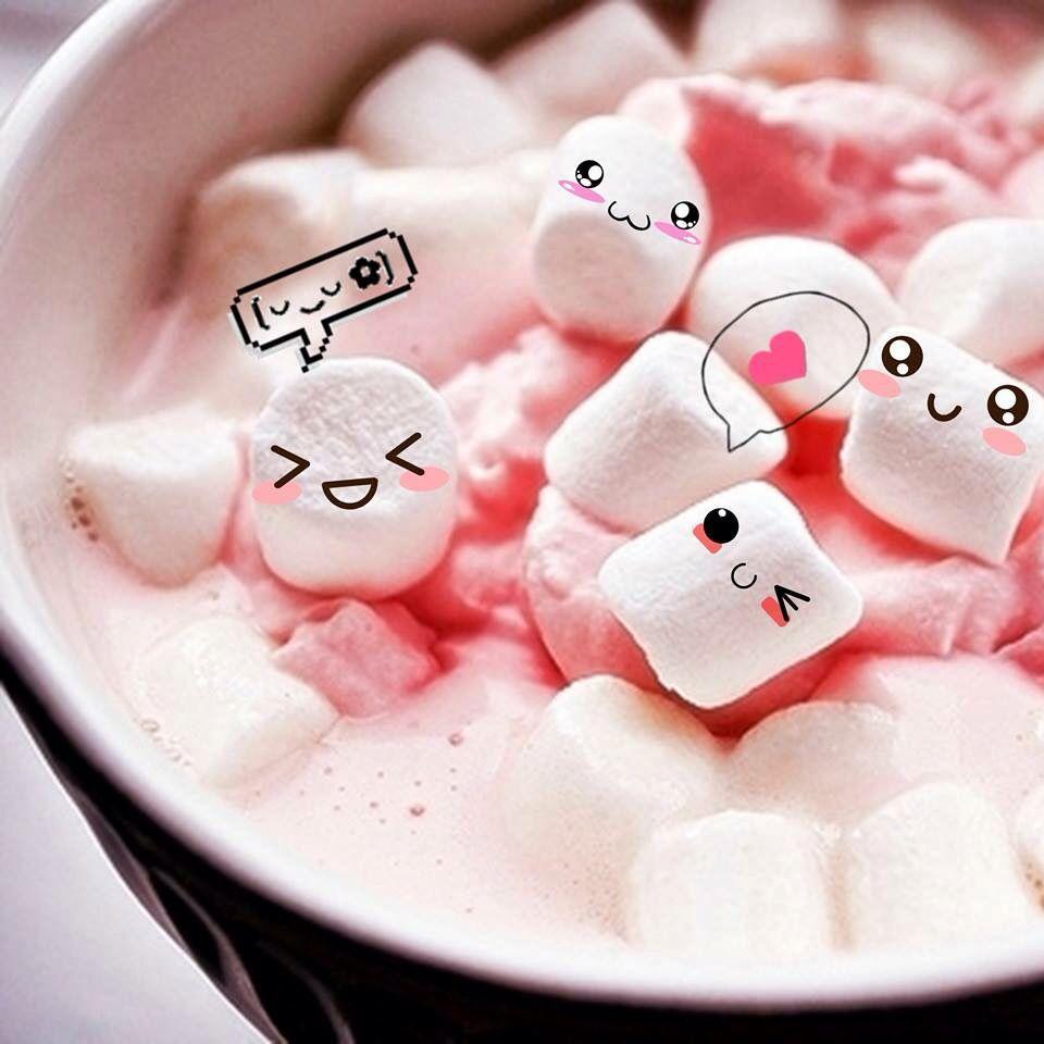 960x960 Marshmallow. kawaii. Cute marshmallows, Kawaii