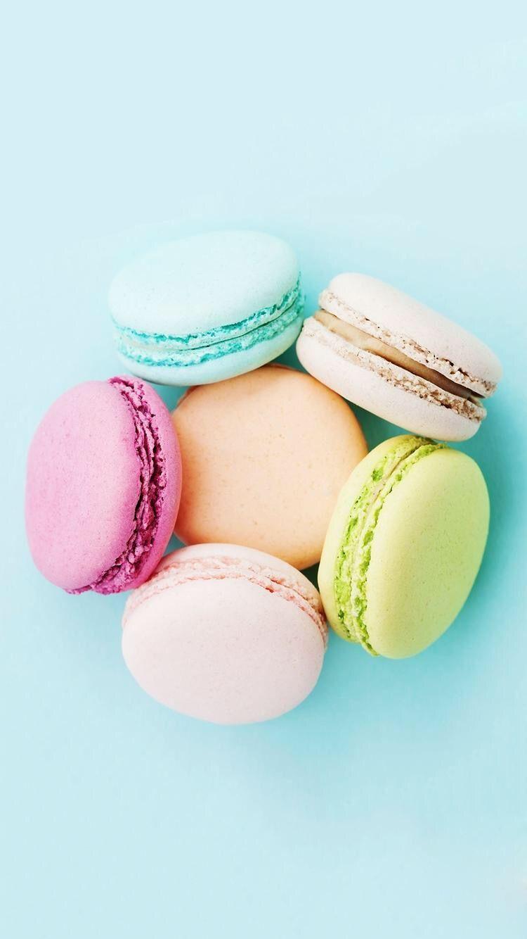 750x1334 Macarrons. Macaroon wallpaper, Macaron wallpaper, Pastel macarons