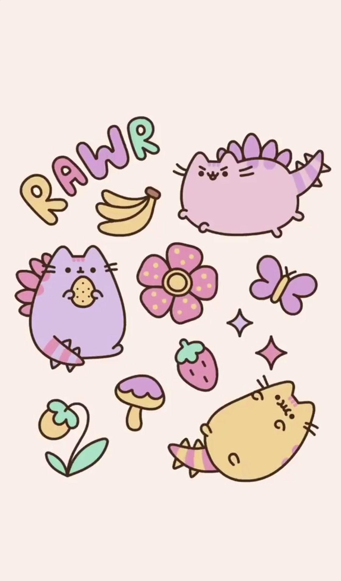 Pusheen Kawaii Wallpapers - Top Free Pusheen Kawaii Backgrounds ...