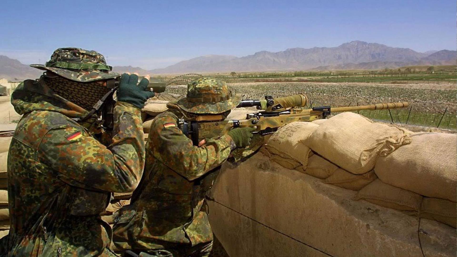 1920x1080 German army sniper wallpaper