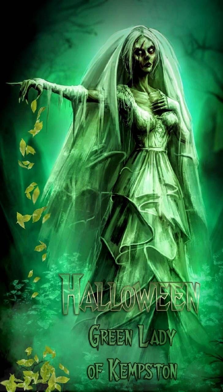 Green Halloween Wallpapers - Top Free Green Halloween Backgrounds -  WallpaperAccess