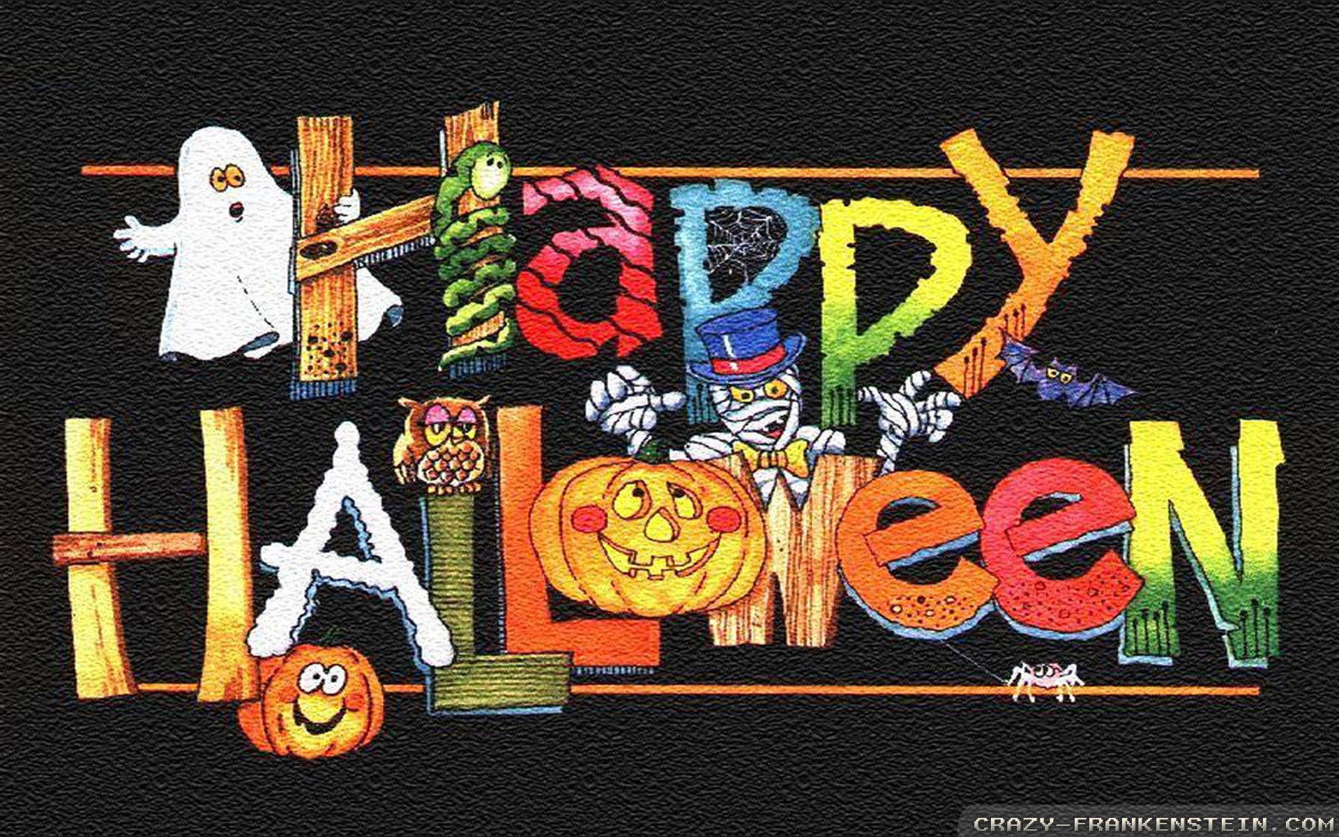 1920x1200 Funny Halloween Wallpaper