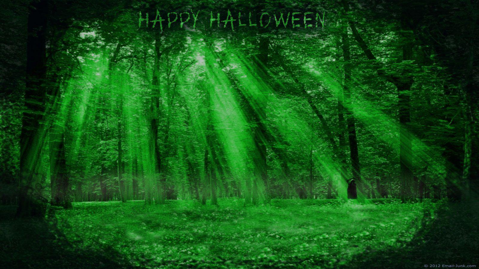 Halloween Green Screen Backgrounds
