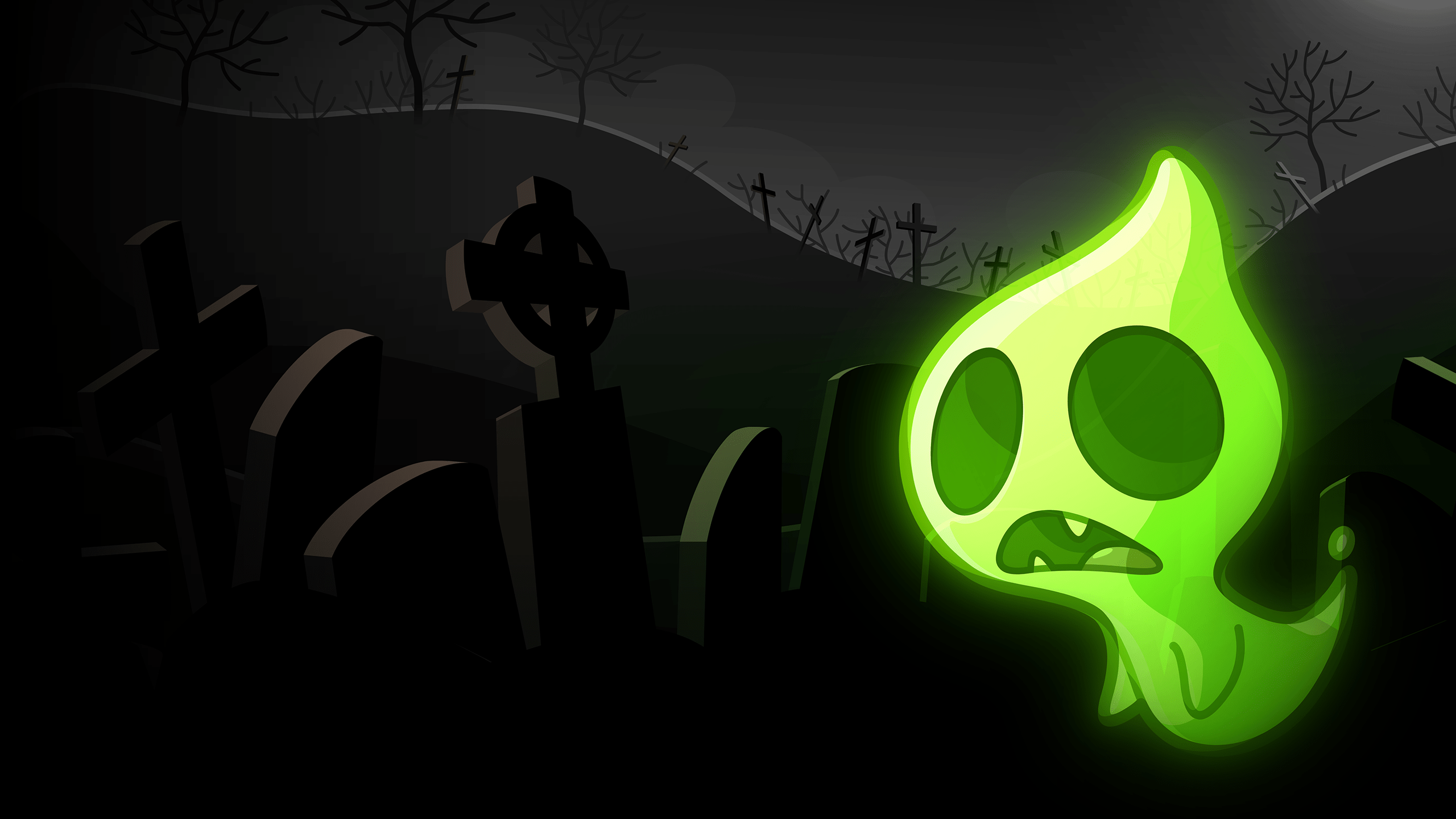 2560x1440 New Wallpaper to Download for Halloween!