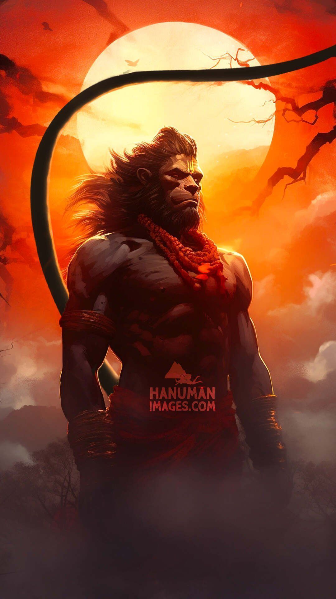1080x1920 full HD 4k hanuman wallpaper download