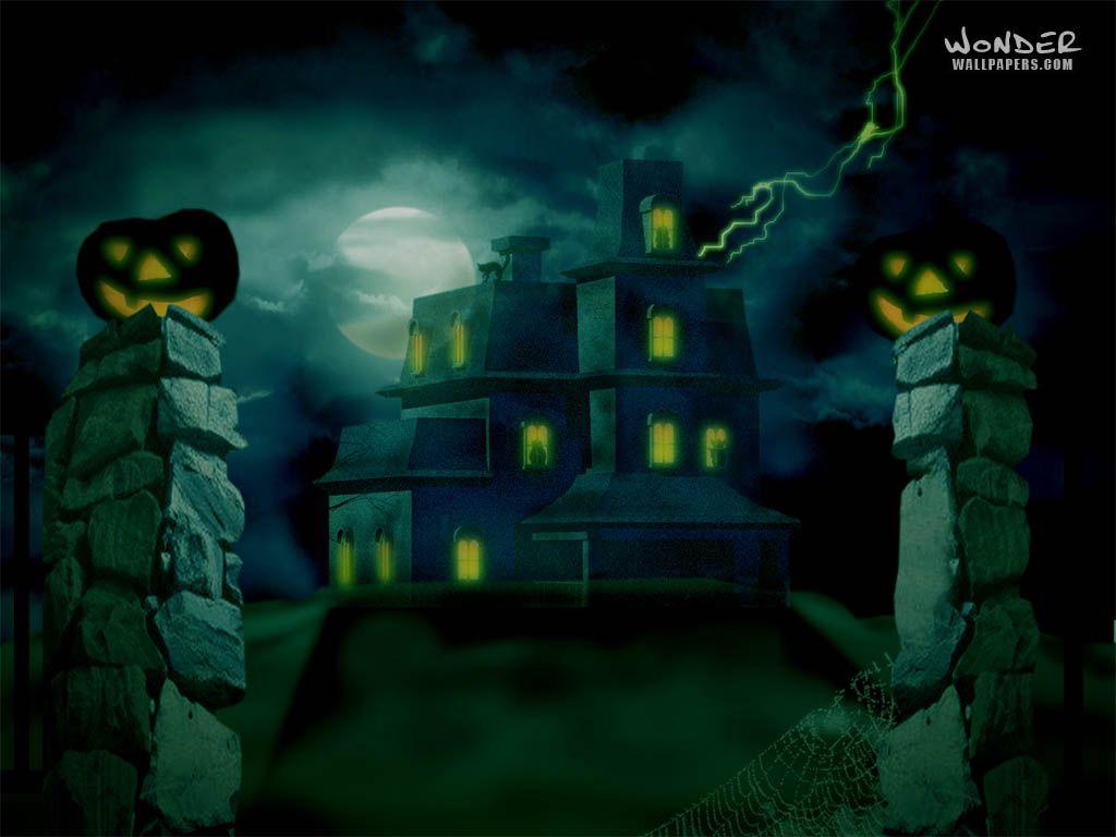 Green Halloween Wallpapers Top Free Green Halloween Backgrounds