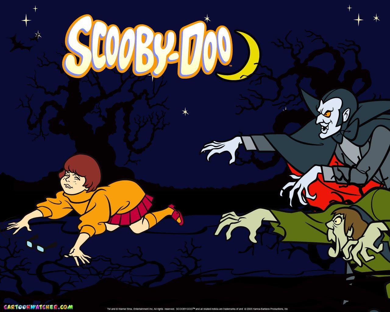 1280x1024 Scooby Doo Dracula Halloween Wallpaper Doo Wallpaper