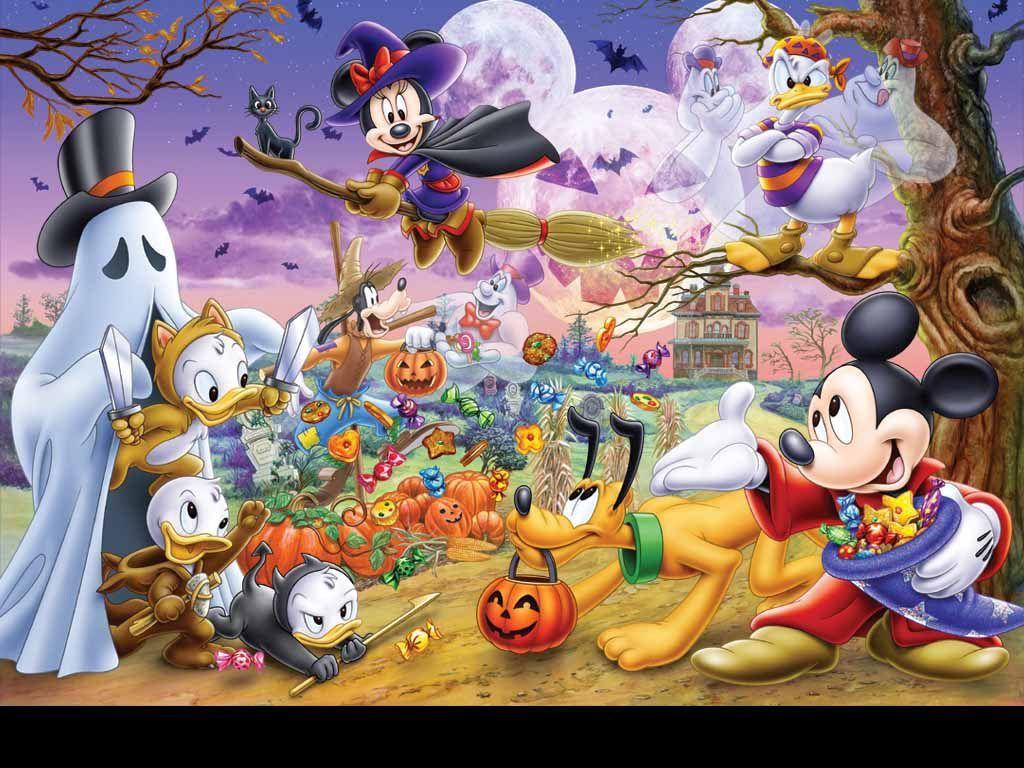 Cute Disney Halloween Wallpapers Top Free Cute Disney Halloween Backgrounds Wallpaperaccess