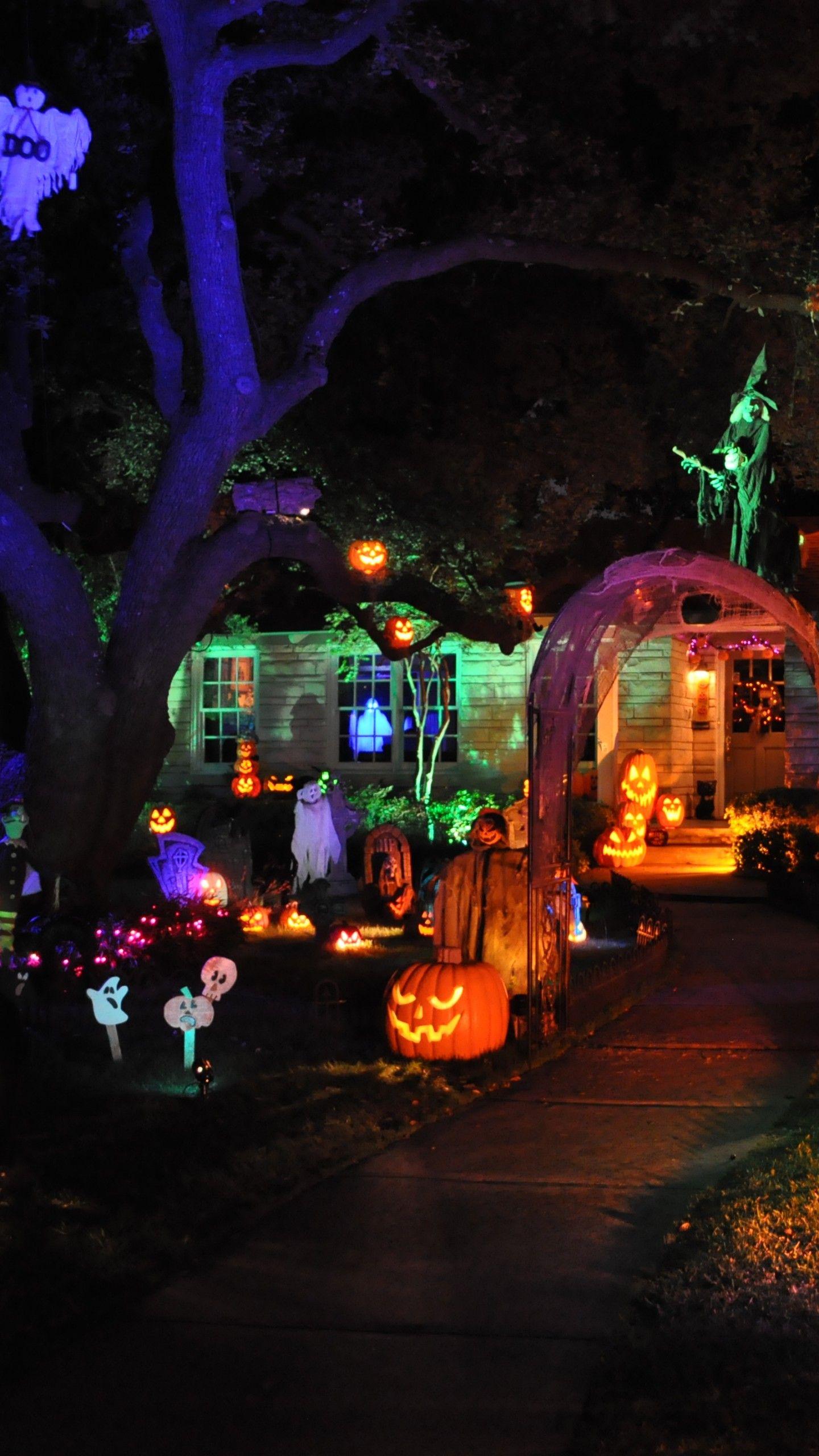 1440x2560 Wallpaper Halloween, All Hallows' Eve, All Saints' Eve