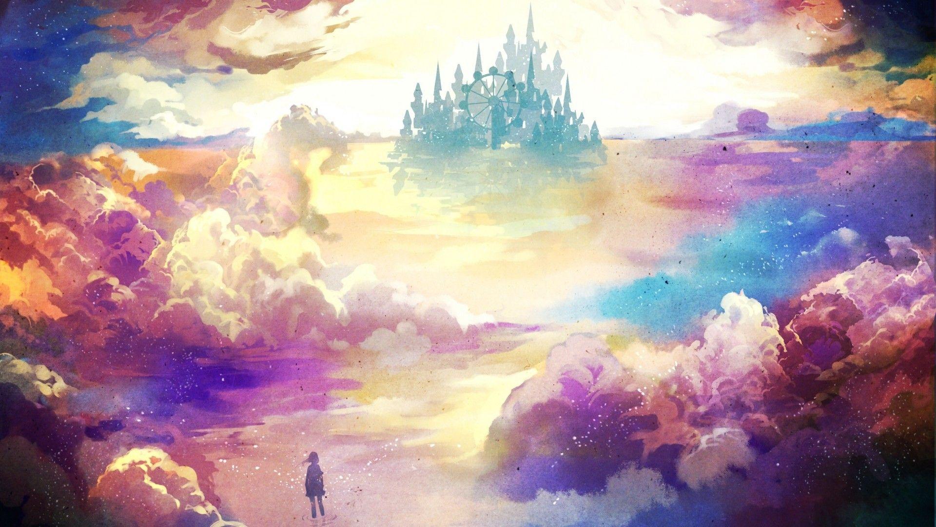 1920x1080 Fantasy Heaven Painting HD Wallpaper FullHDWpp HD